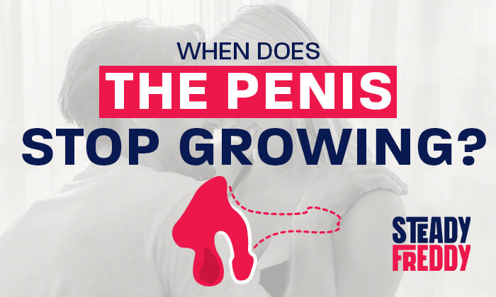 A woman asks her man: When does the penis stop growing?