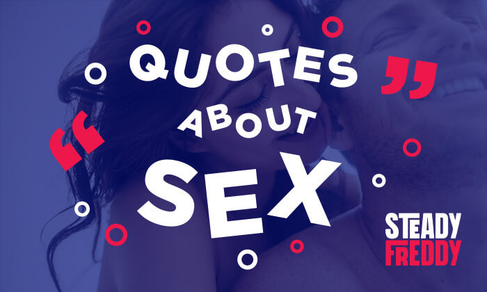 Sex quotes.