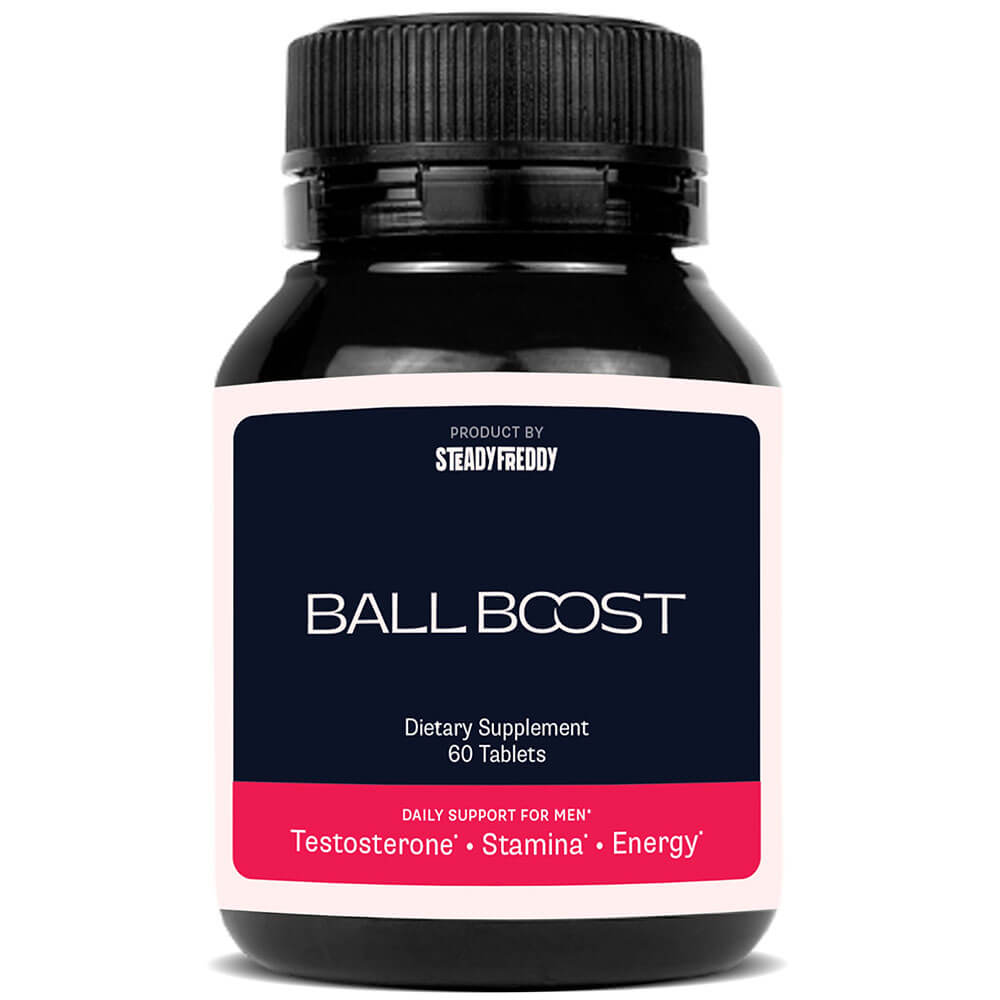 1 bottles of Ball Boost daily multivitamin supplement for men.